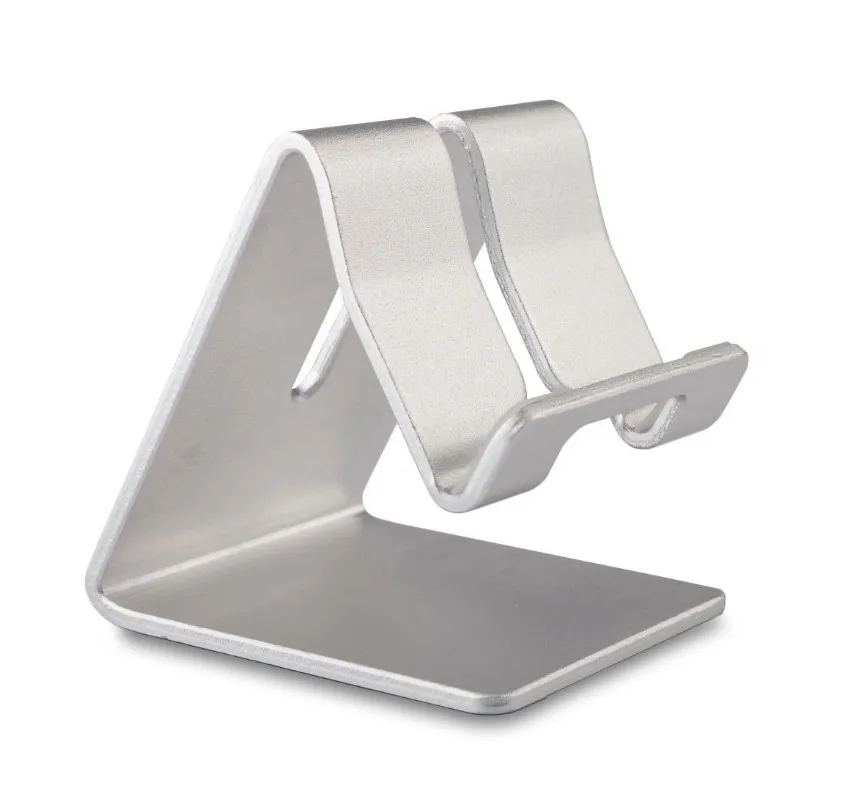 

Table Use Cell Phone Stand Holder Angle Height Adjustable Aluminum Alloy Desktop Mobile Phone Tablet Stand