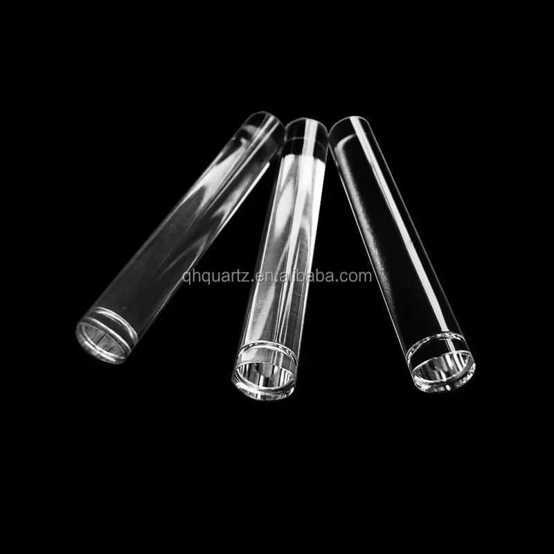 
QH best selling transparent quartz glass rod with factory price 