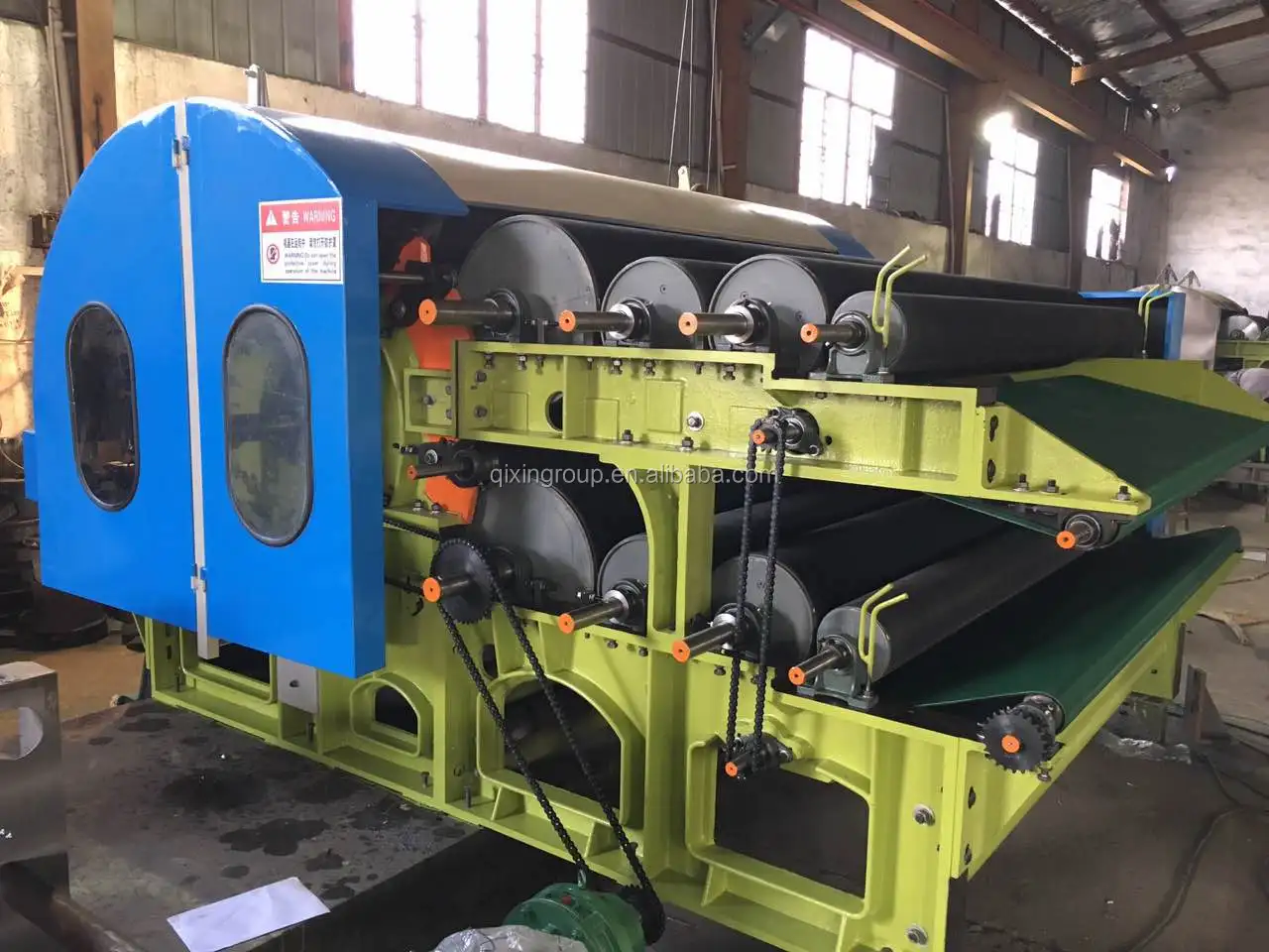 
QILIN Nonwoven double cylinder double doffer carding machine 