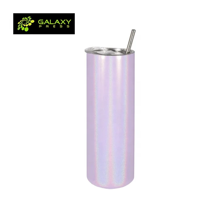 

20OZ Sublimation Tumbler Bottle for Wholesales Gifts Keep Warm and Cold in 6-12 Hours, White, purple, green