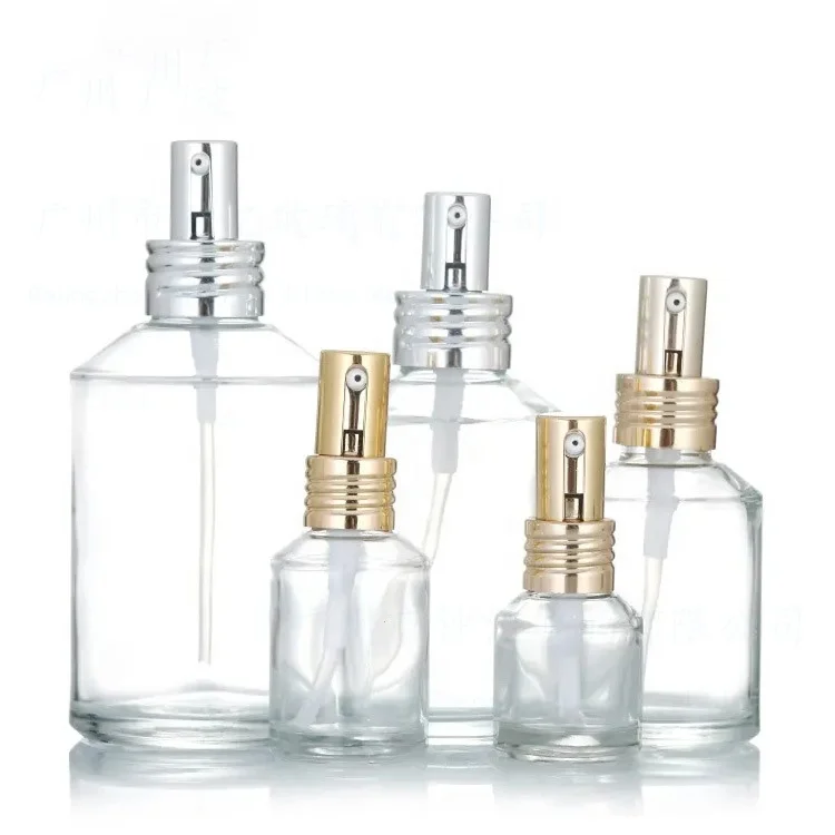 

15/30/60/100/120/200ml Easy To Carry Mini Aluminum Sprayer Perfume Bottle Customized Perfume Glass Bottle