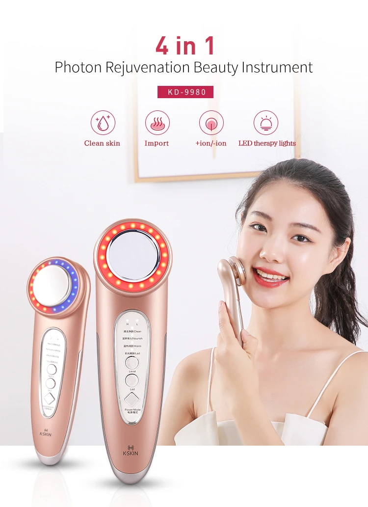 2020 Facial Beauty Device Hot And Cold Facial Machine Equipment For