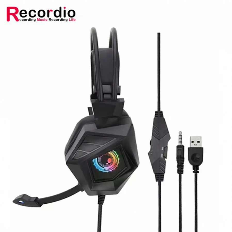 

GAE-910 New Product Gaming Usb Microphone Headphone Headsets Mic Best_Headset The Headset Gamer Made In China