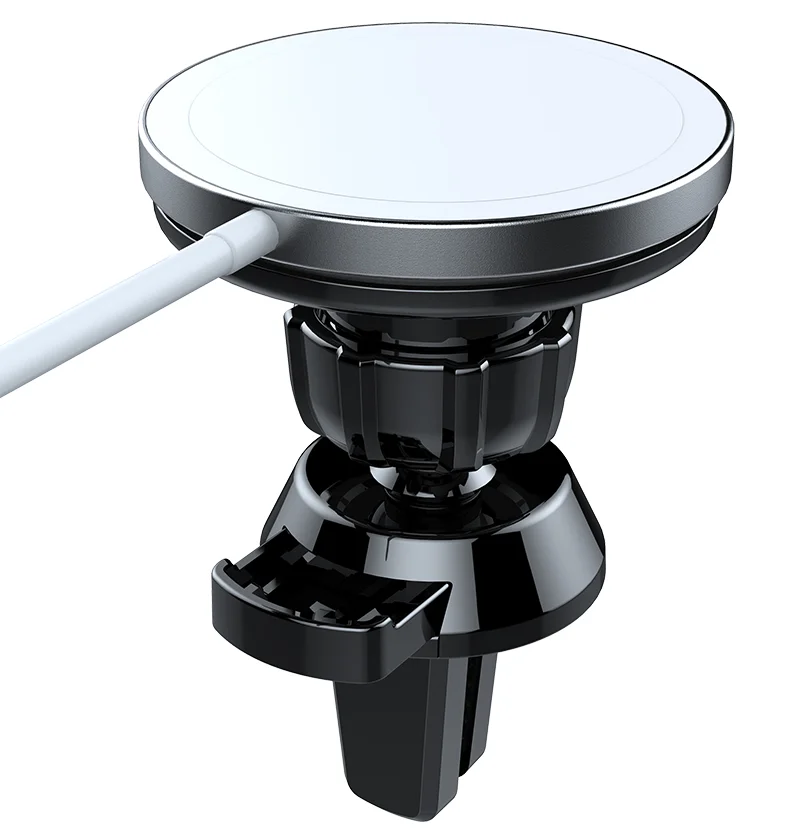 

2021 universar for car magnetic wireless charger smart 15w universal magnetic wireless car charger
