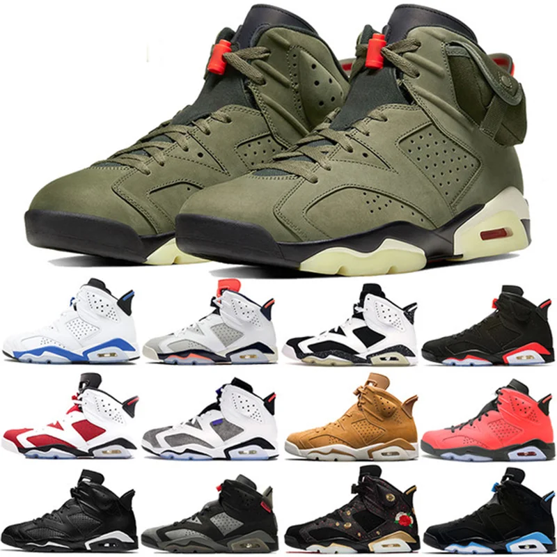 

High Quality Men's Sports AJ 6 Basketball Shoes Mens Sports Running Shoes Chaussures Homme