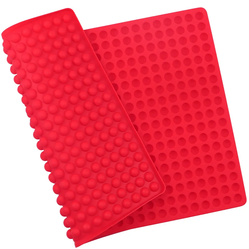 

Baking tools Barbecue Mat Silicone 468 hole round hole baking mat