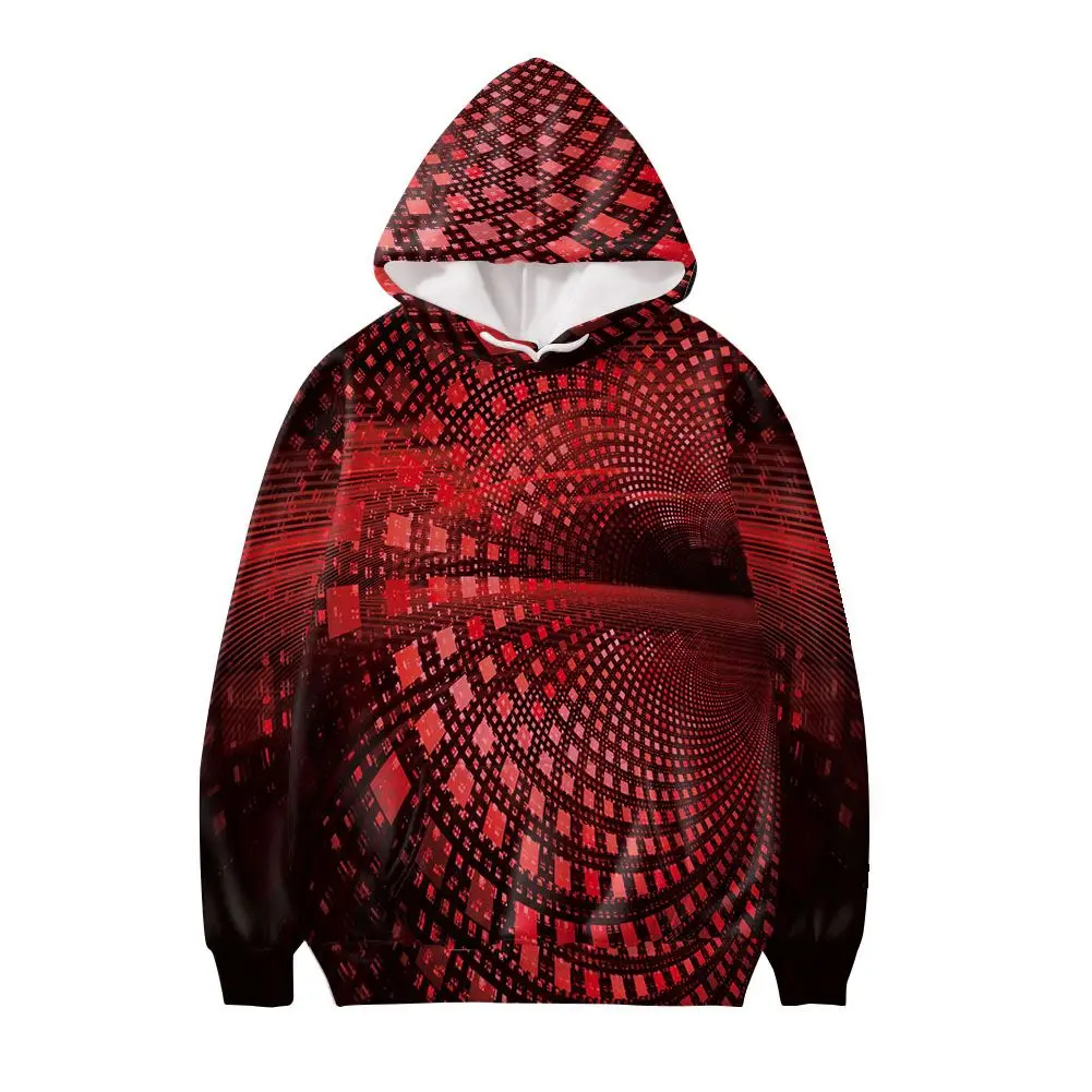 

Multi-Color Blank Khaki Green Hoodie Polynesia Hoodie Zipper, Red
