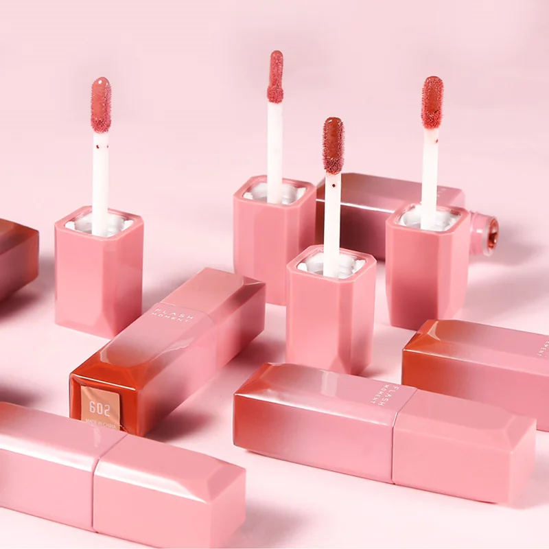 

2021 hot trending colorful lip gloss high color rendering liquid lipstick waterproof lipgloss
