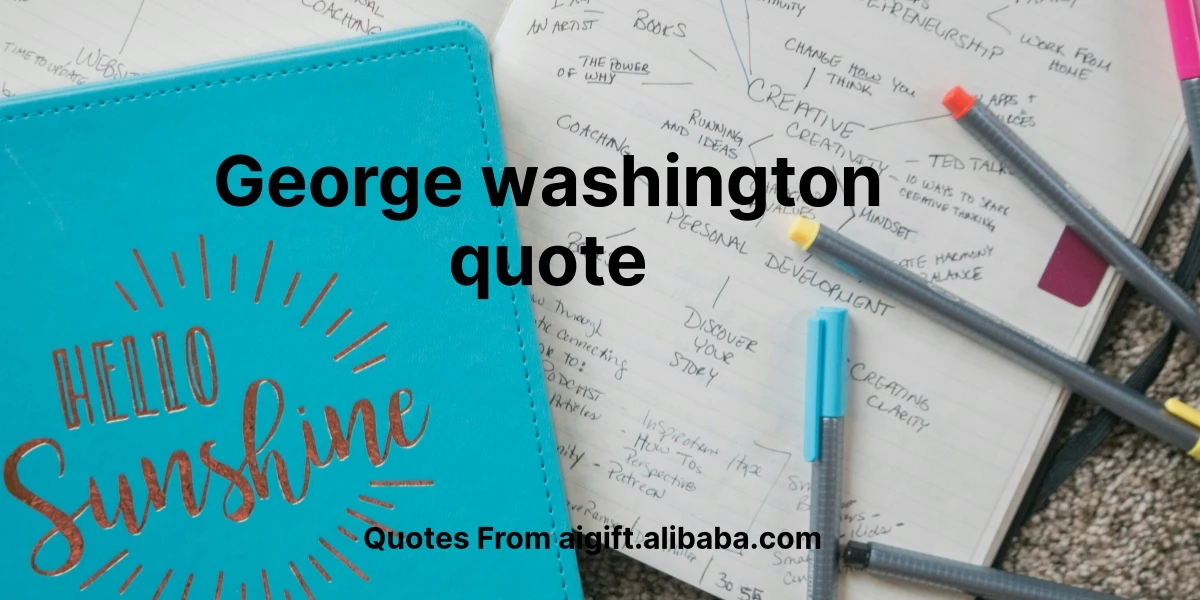 george washington quote