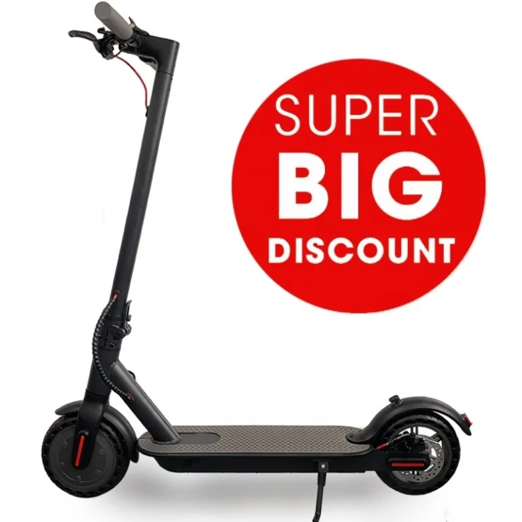 

Fashion And Discount Electric Scooter Safety Design Factory Price Scooter Folding E Scooter Adult With App, Black+red