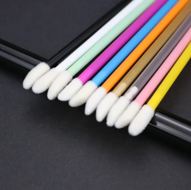 

Disposable convenient solid stick color Small lip brush beauty tool wholesale