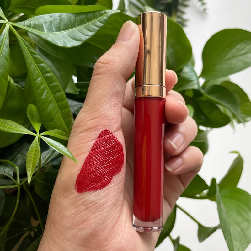 

Luxury Matte Waterproof Cup Liquid Lipstick Wholesale Vender Red Purple Lipmatte Lip Stick Private Label Long Lasting, 30 colors