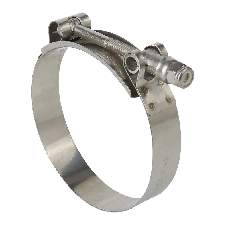 
304 stainless steel Industrial High Torque T Bolt Hose Clamp 
