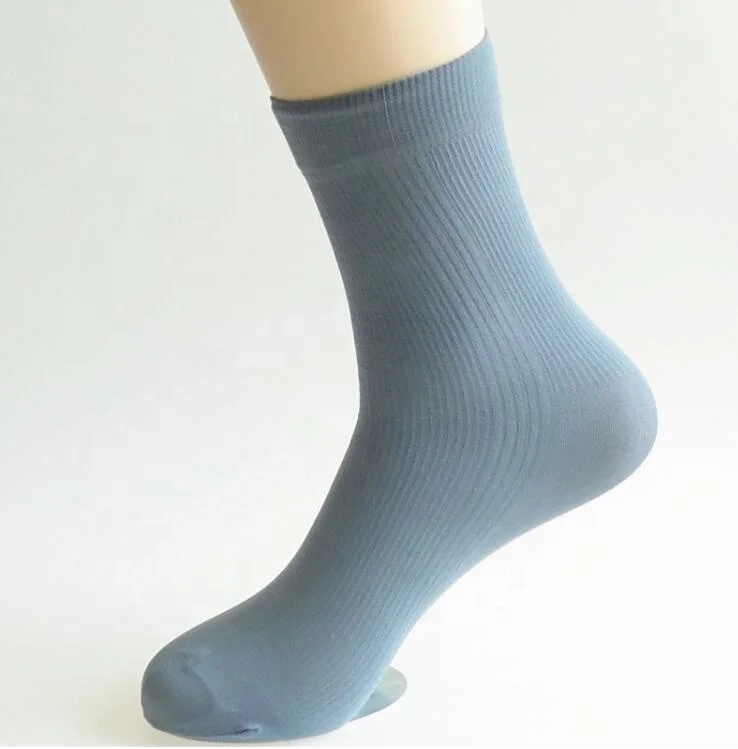 

Wholesale Anti-bacterial Custom Socks Business Men Bamboo Socks, 5 colors