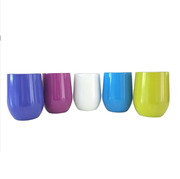 

Shopify Botellas De Agua Egg Shape Mug Vaso De Vidriostainless Steel Mugs, Customized colors acceptable