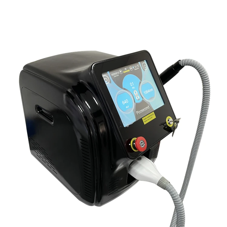 

High Peak Power Laser Bumpy Dull Skin removal 755nm Laser Pores Thick removal All Tattoo removal Picosecond laser machine