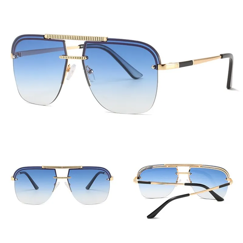

DLL1042 DL newest fashion designer oversized Custom Logo sunglasses sun glasses