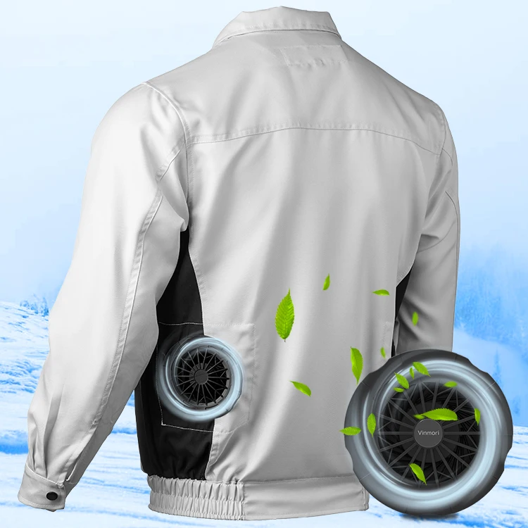 

Fan Cooling Air Conditioner Clothes Cooled Jacket With Very Easy Use