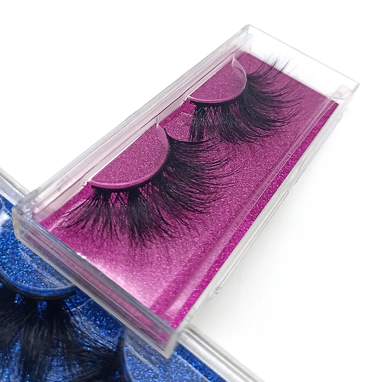 

Cosmetics makeup wholesale eyelash vendor customized boxes mink lashes 5d mink eyelash lashes 25mm for makeup, Natural color, natural mink lashes