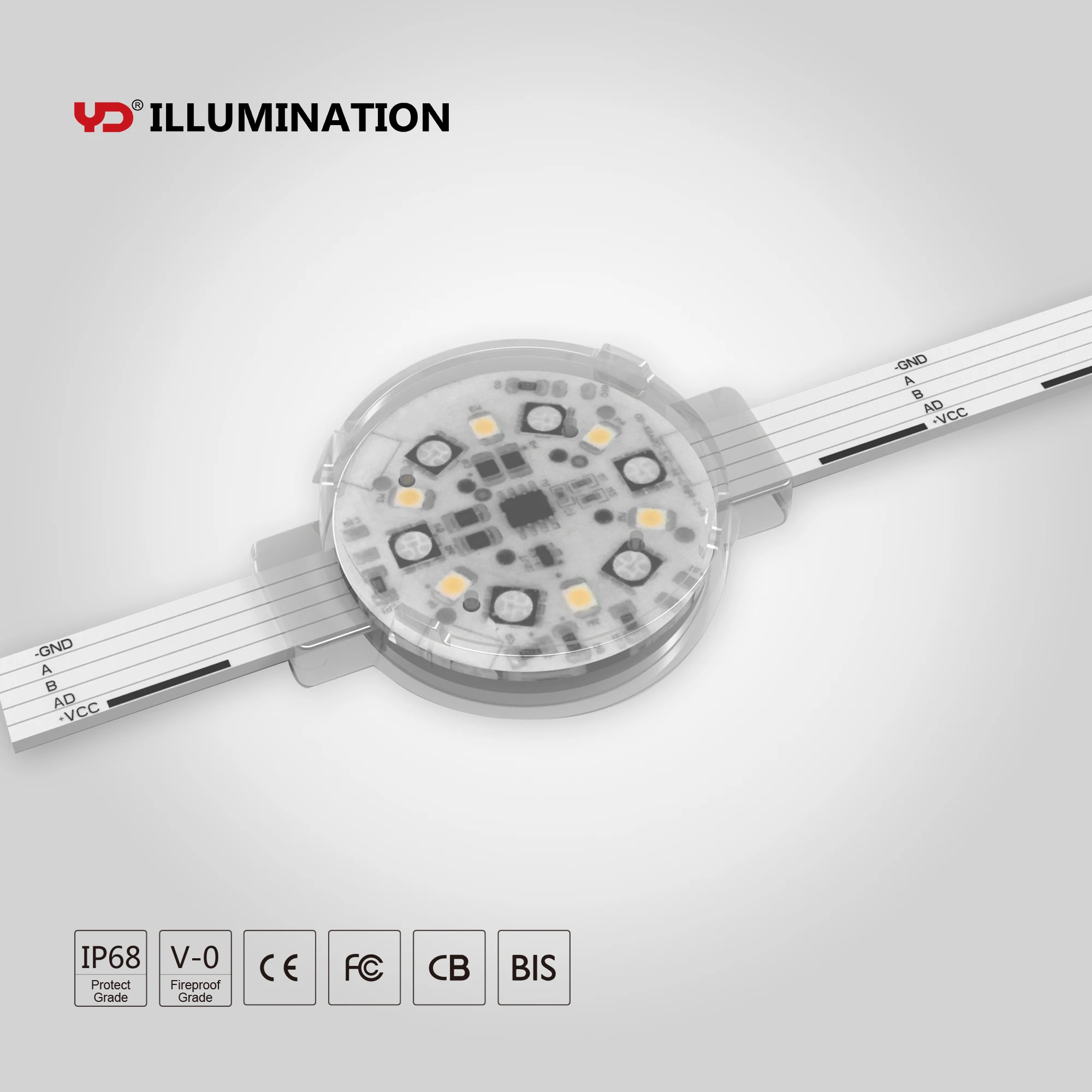 
direct factory sale rgb outdoor led point light for bridge lighting 