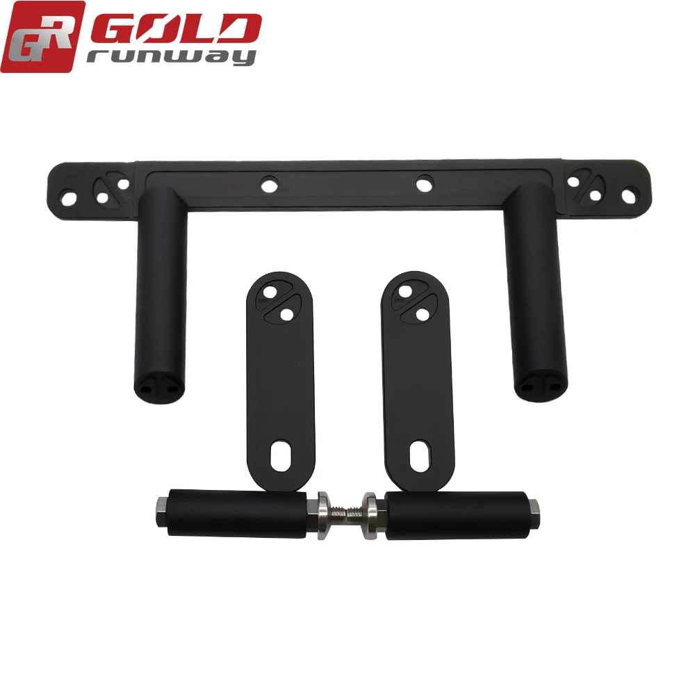 

GOLDRUNWAY Auxiliary Light mounting mount bar For BMW R1250GS Adventure, Black anodized