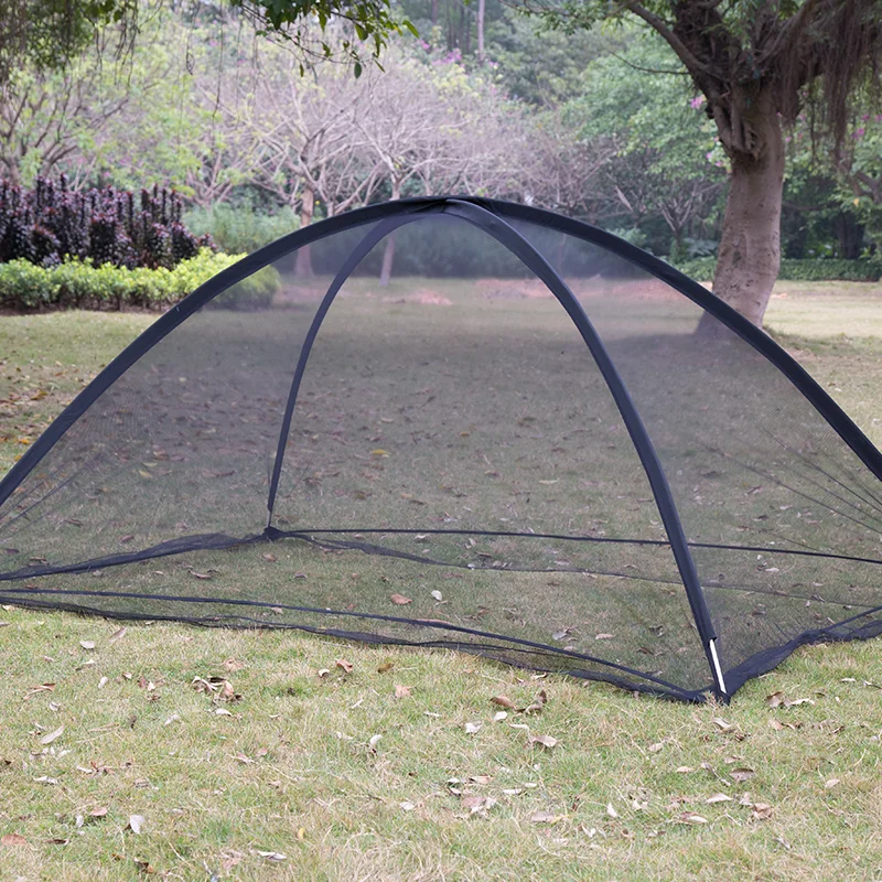 

Single Instant Portable Adult Protected Mosquito Net Automatic Tent For Outdoor Hiking Traveling, Black,customized