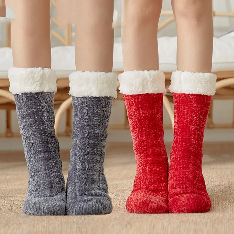 

Fleece Slipper Socks