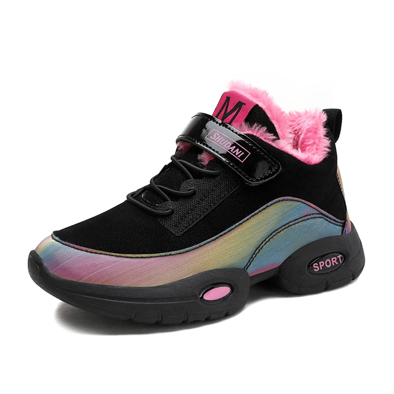 

boys girl winter sports shoes children warm shoes, Optional