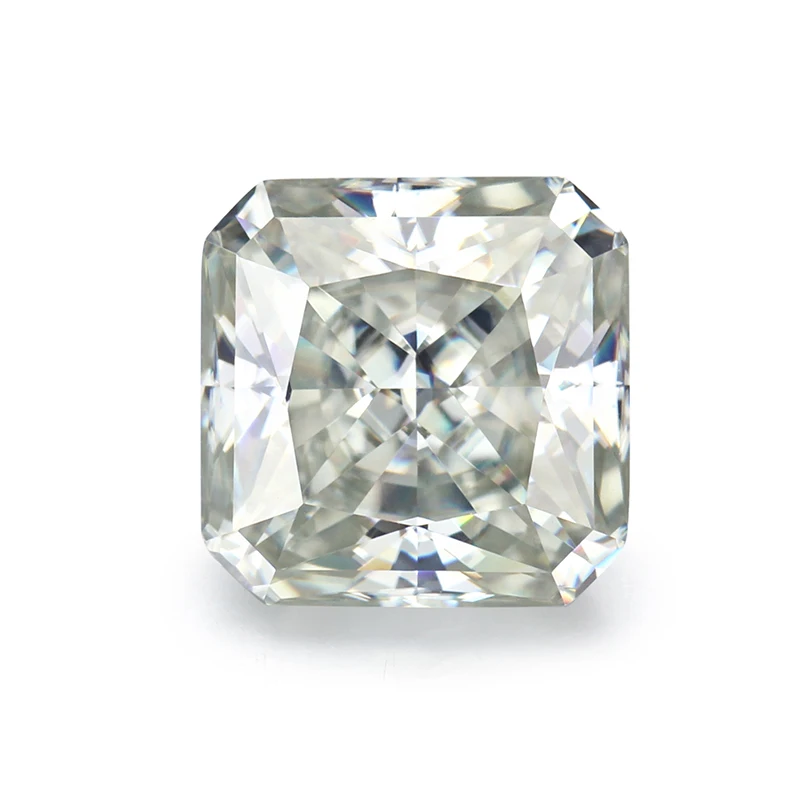 

fancy radiant cut moissaniteDEF GH IJ loose moissanite diamond price