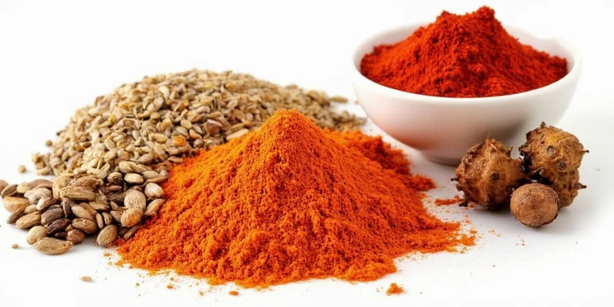 Colorful Spices at Chatuchak Market