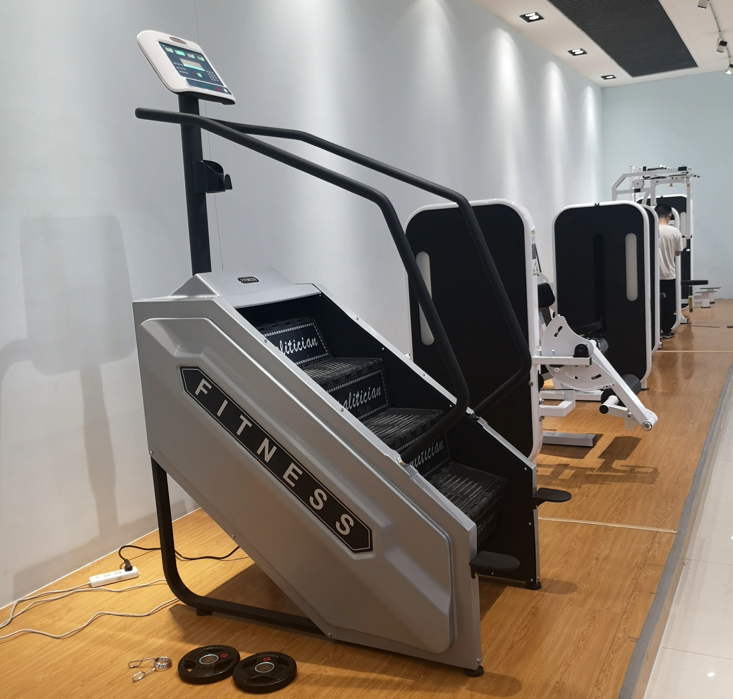 

Gym equipment Electric running machine Stepper Stepmill Stair Master, Customized color