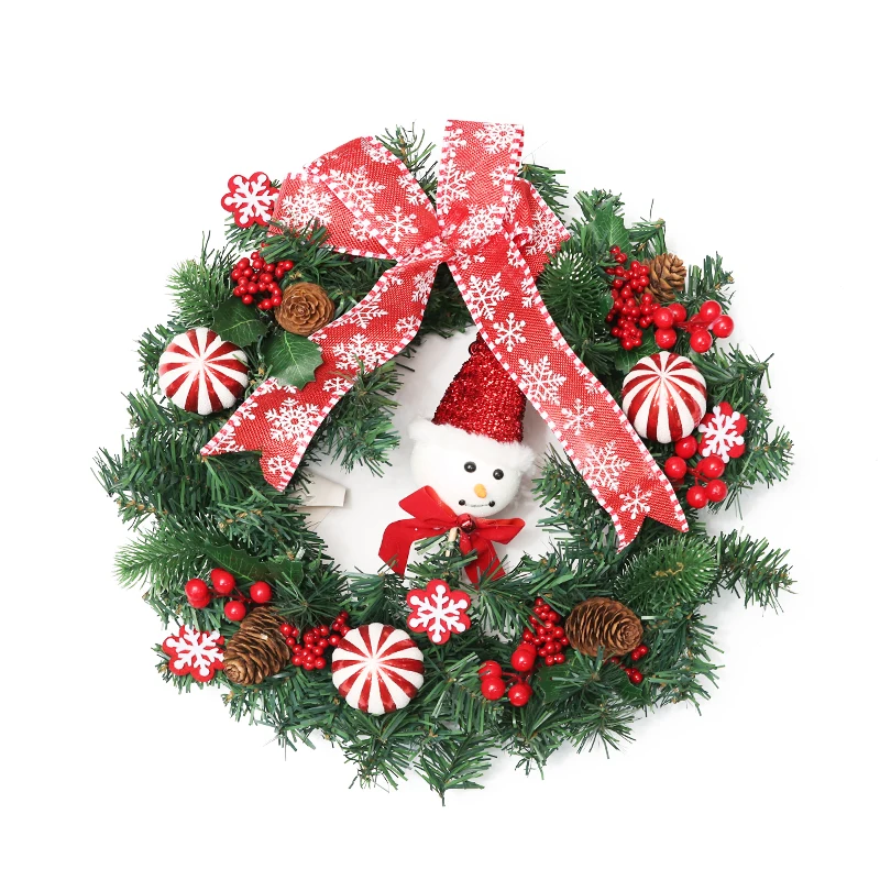 

Nice quality New Designs Christmas Wreath Christmas Door Decoration Wreath christmas decoration