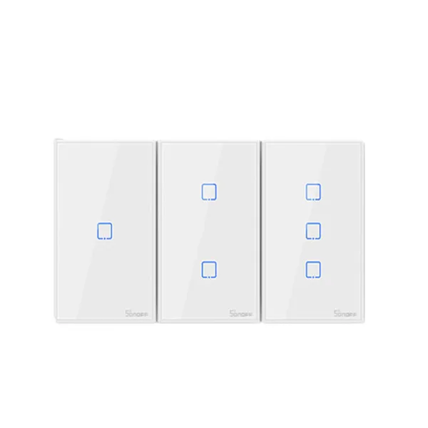 
SONOFF T2 TX 433RF Wifi Wall Touch Electrical Switch wireless 1gang/2gang/3gang Works With Alexa Google home  (62205213752)