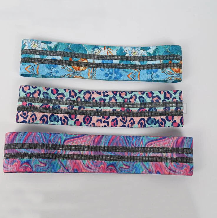 

2021 Custom Logo Wholesale New Camouflage Color Recycle Hip Band Resistant Bands
