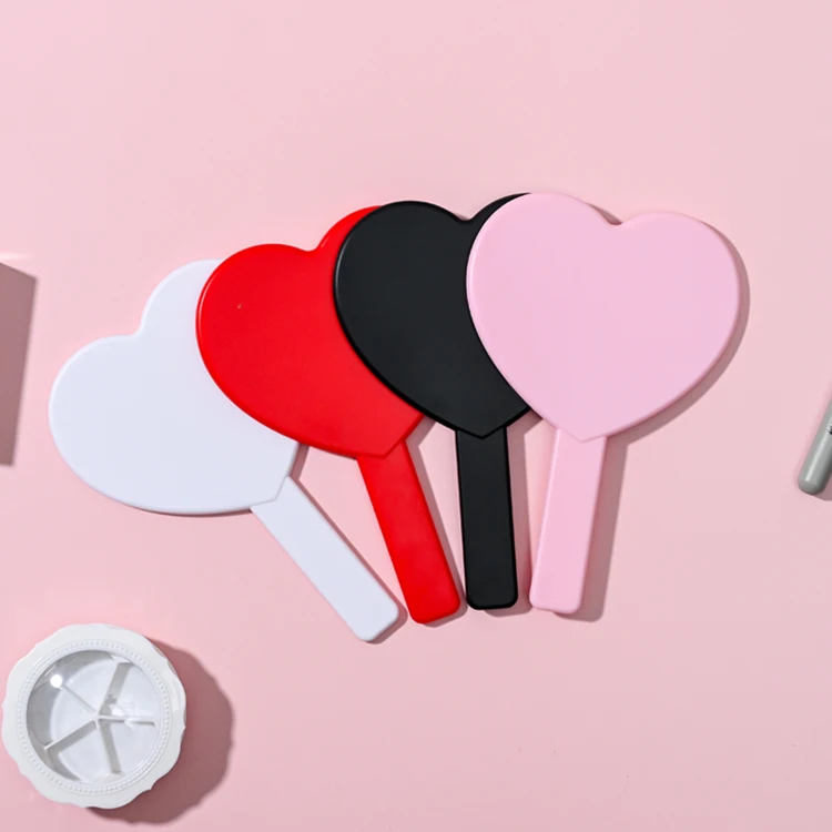 

Heart shape vintage hand mirror antique hand mirror, Customized color