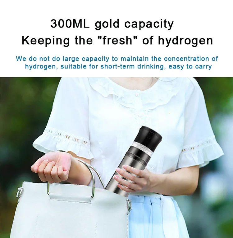 quantum hydrogen rich water cup