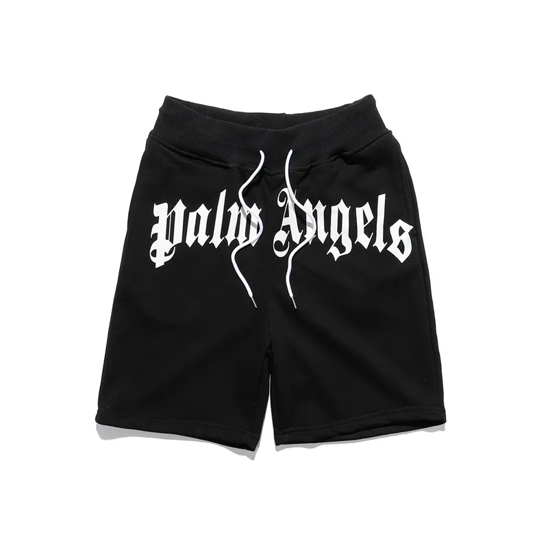 

New Palm angel Logo Unisex Gym Drawstring sweat pants men's joggers shorts, Custom color