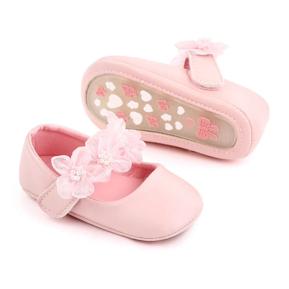 High Quality Baby Shoes Flower Princess Shoes Girls Toddlers manufacture