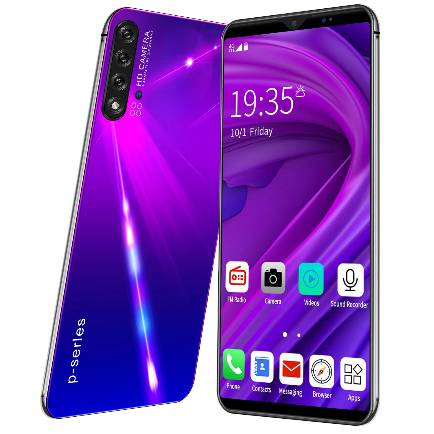 

Hotsale Fashion Smartphones Phones Unlocked Nowa 5 Pro 6.1 Inch 10 Core MTK6595 Android 9 os, Colors