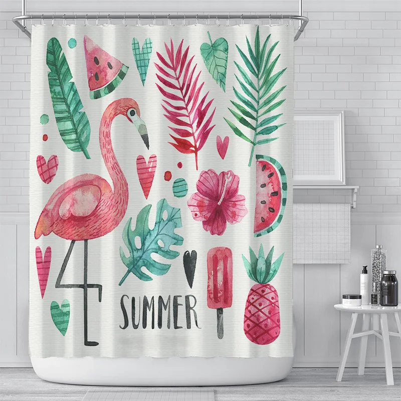

Custom Shower Curtain for Home, Fabric Waterproof Shower Curtain/