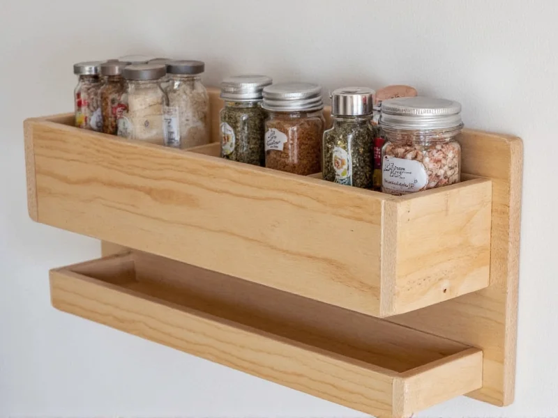 Build a Custom DIY Spice Rack: Easy Step-by-Step Guide
