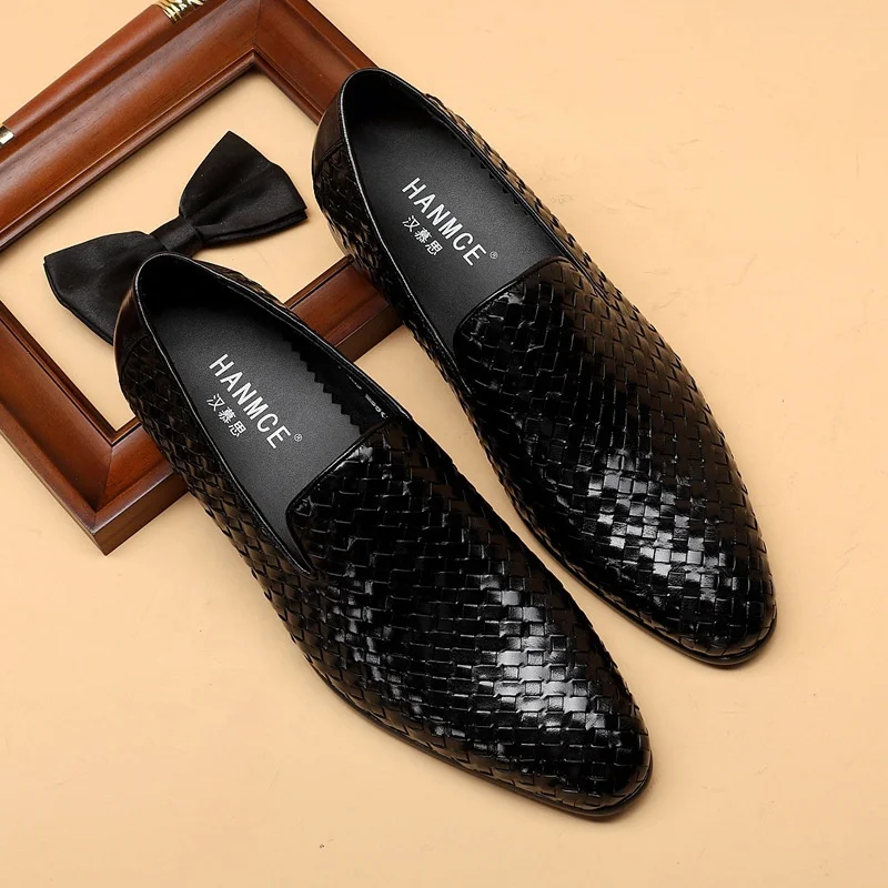

2021 Low Cut PU Leather Boot Groom Shoes Mens Business Formal Shoes, As pic