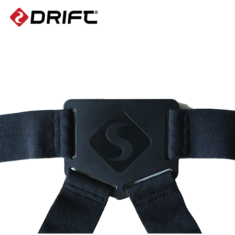 

4k Sports Action Camera Shoulder Mounts PC Silicone Polyester fabric for 4K 1080P wifi waterproof action camera live streaming, Black