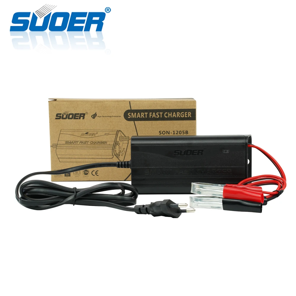 

Suoer 12V 5A Three-Phase portable battery charger