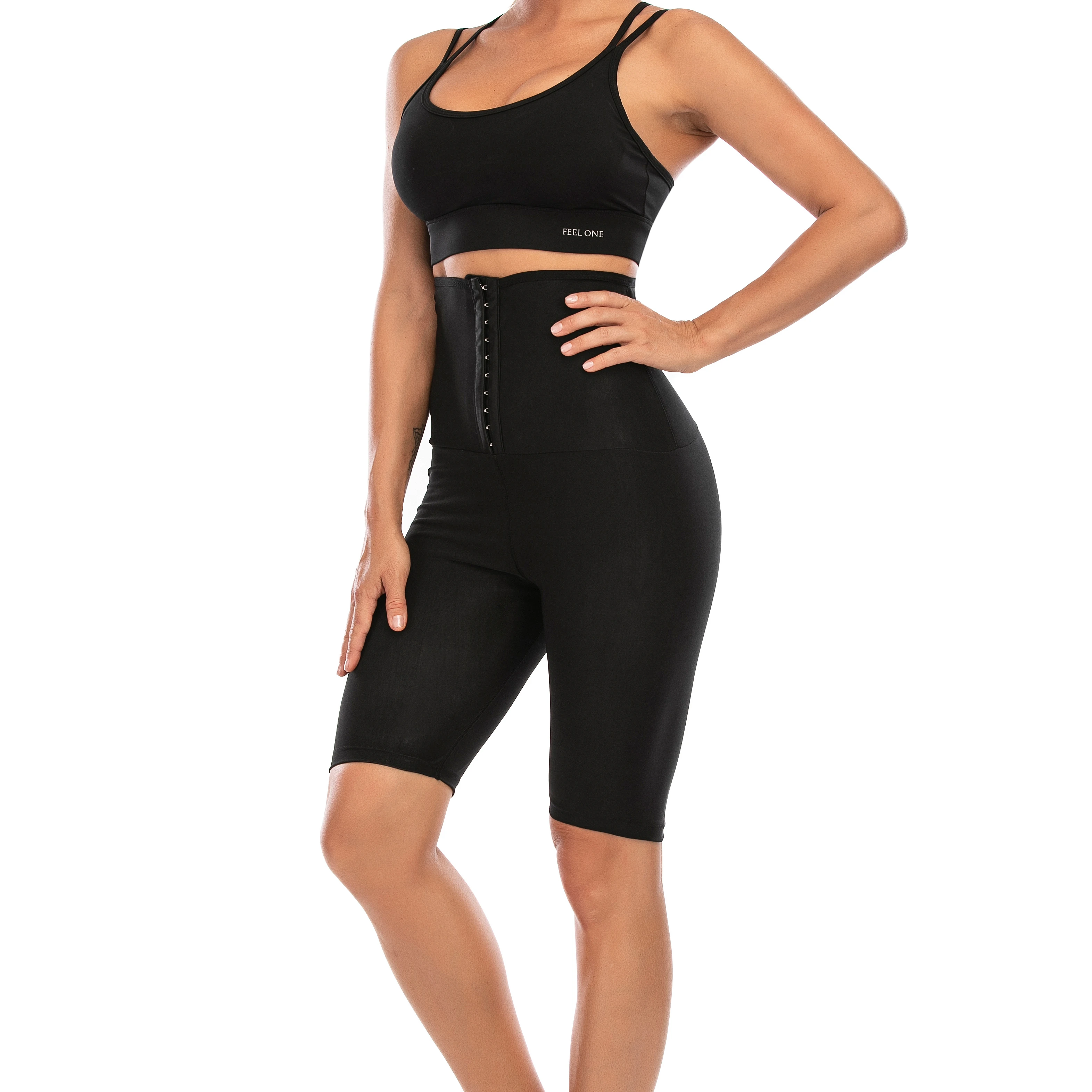 

Sweat Sauna Pants Body Shaper Slimming Pants Thermo Shapewear Shorts Waist Trainer Tummy Control Fitness Leggings Workout Suits