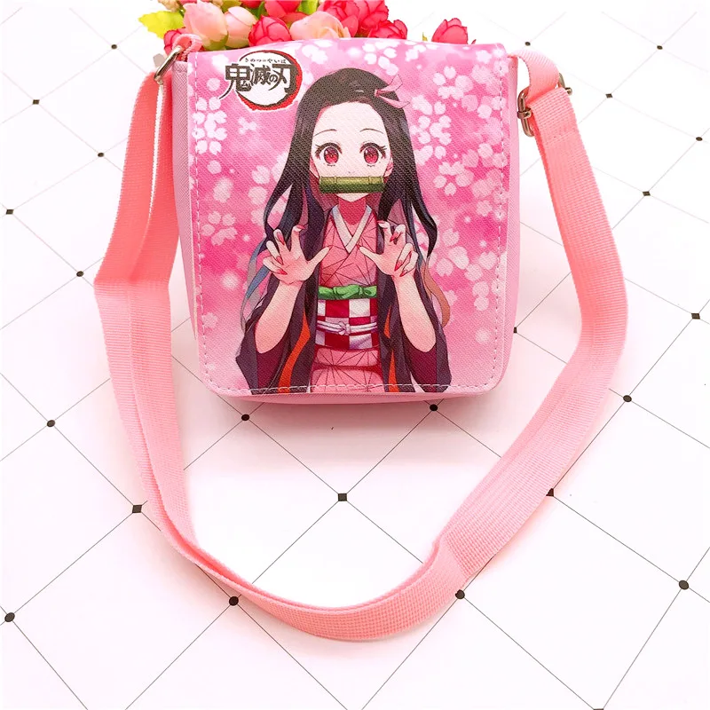 

Demon slayer Cartoon New Design Anime Shoulder Bag For Students, Mixed color