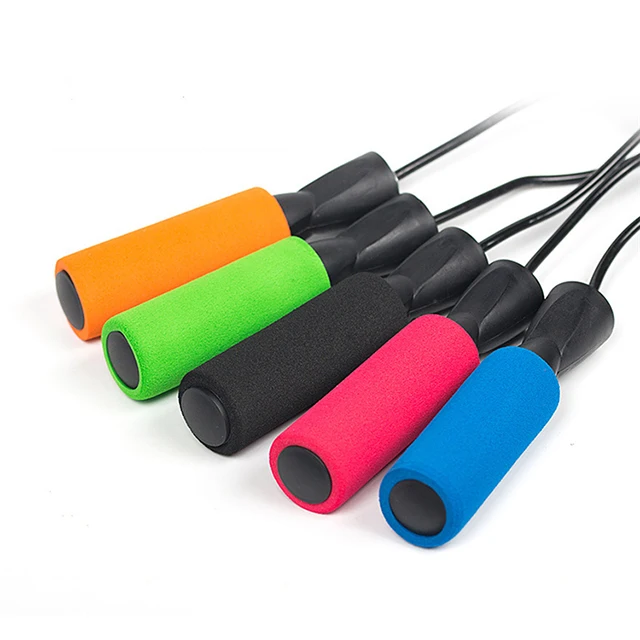 

Factory price custom high quality steel speed skipping heavy pvc skipping rope with logo, Color can be customized