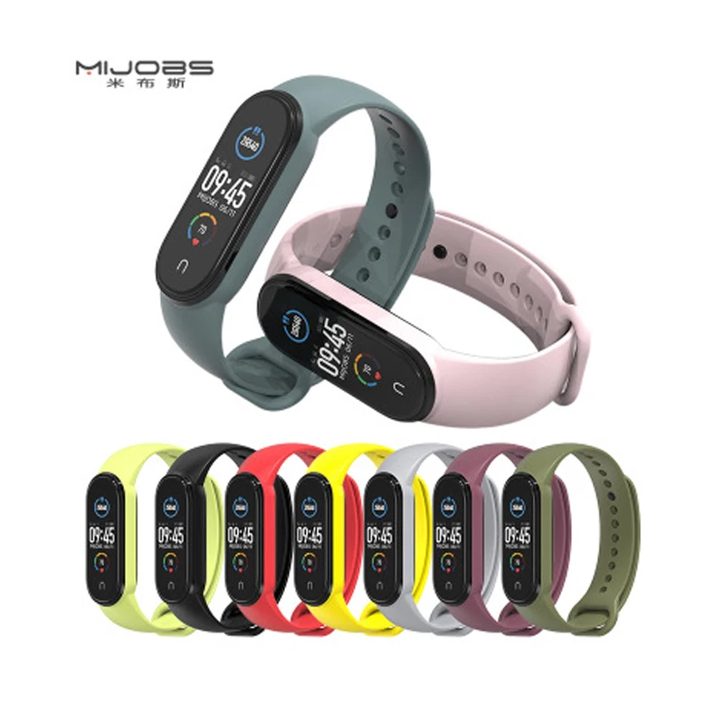 

Correa For Xiao mi Mi Band 5 Bracelet Silicone Strap for Xiao mi Sport silicone watch band