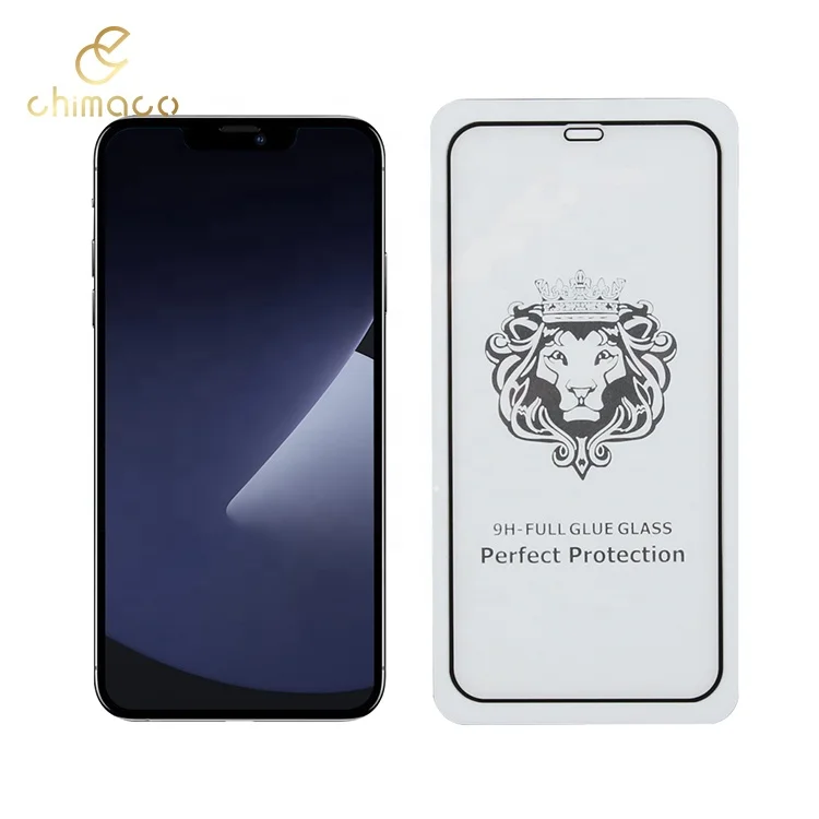 

Mobile Phone 3D Hammer Proof Full Adhesive Tempered Glass Screen Protector For iPhone 12 Pro, Black