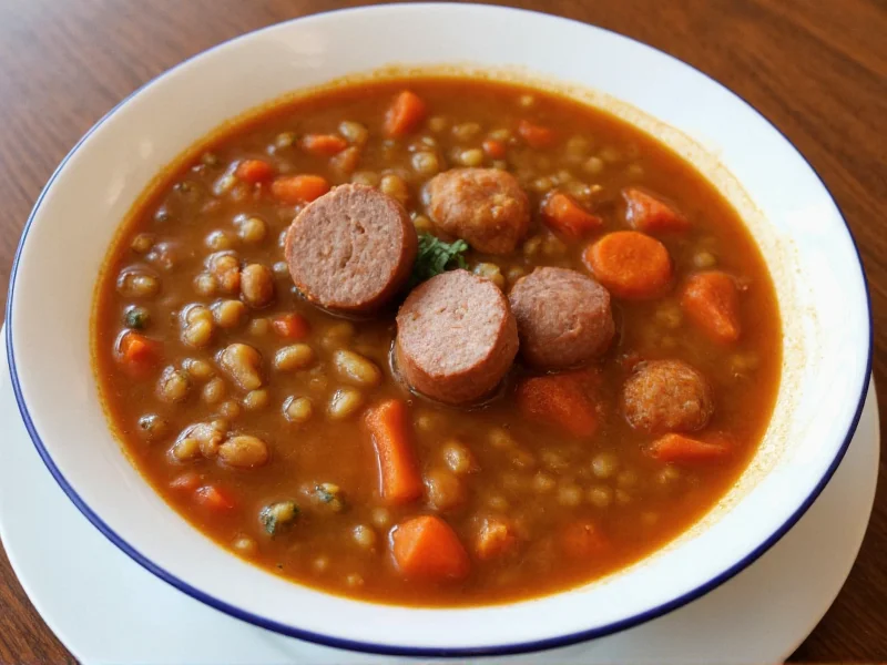 Perfect Sausage and Lentil Soup Recipe Guide